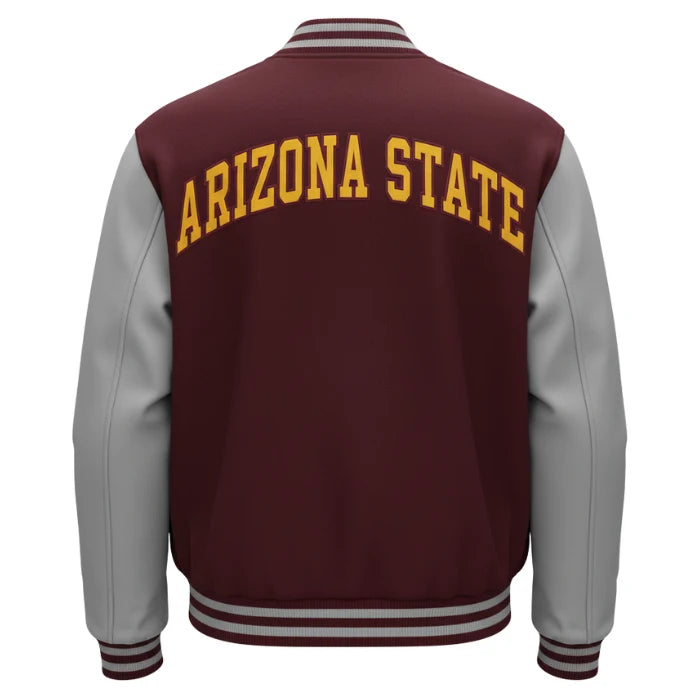 Arizona State Varsity Jacket Back Side