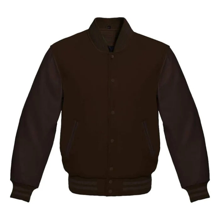 Brown Varsity Jacket