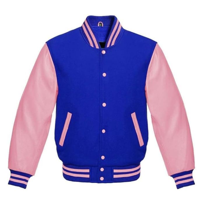 Bubblegum Bliss Varsity Jacket