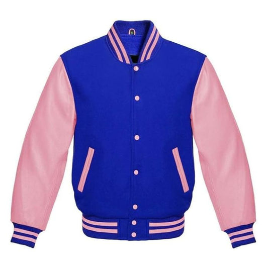 Bubblegum Bliss Varsity Jacket