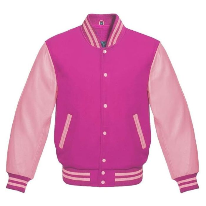 Cherry Blossom Varsity Jacket