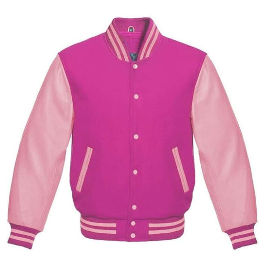 Cherry Blossom Varsity Jacket