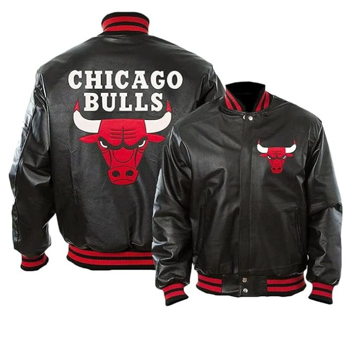 Chicago Bulls Leather Jacket