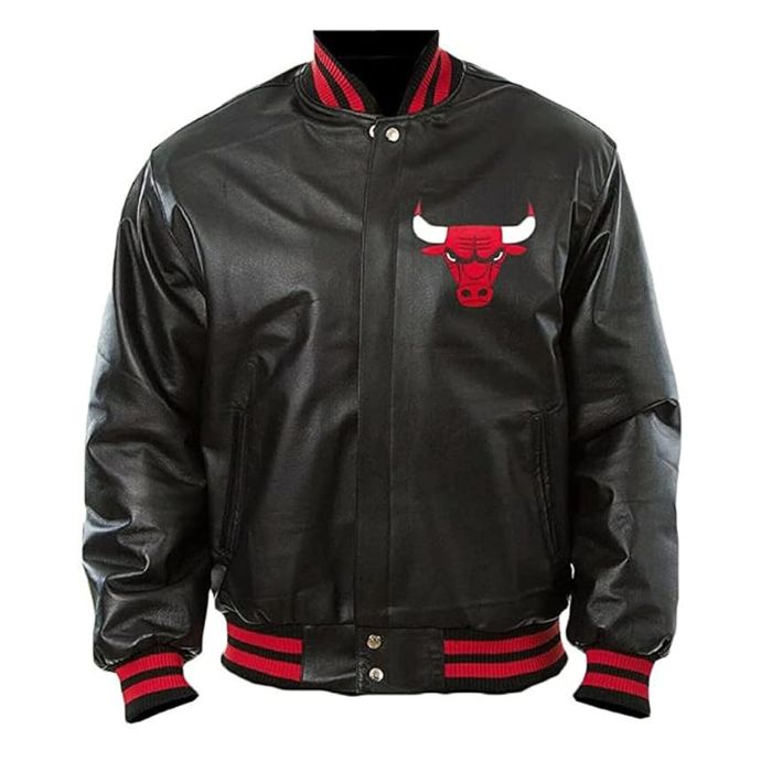Chicago Bulls Leather Jacket