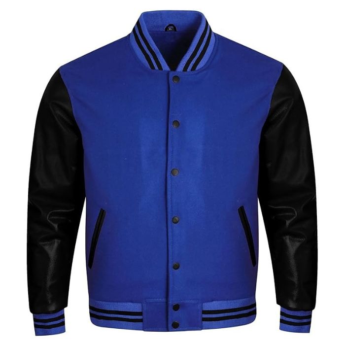 Cobalt Varsity Jacket