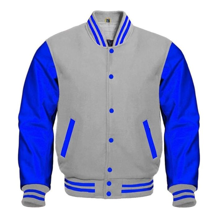 Cool Reflective Varsity Jacket