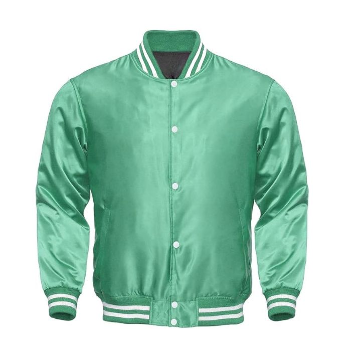Light Green Satin Jacket