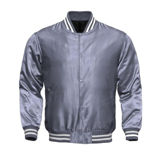 Light Grey Silk Jacket