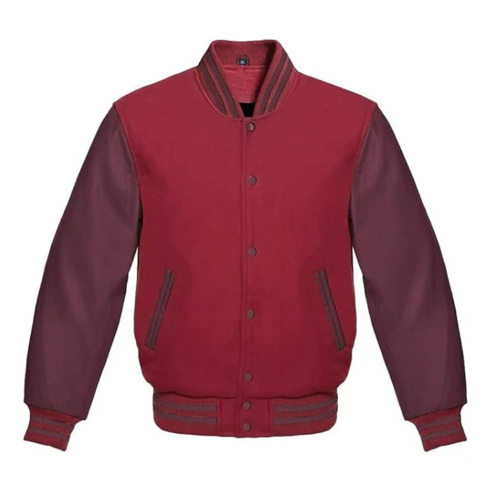 Maroon Varsity Jacket