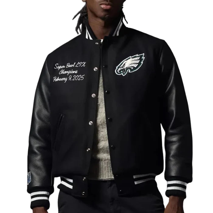 NYC Philadelphia Eagles Bradley Cooper Varsity Jacket