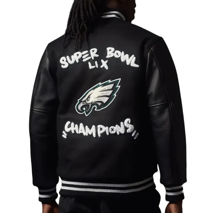 NYC Philadelphia Eagles Bradley Cooper Varsity Jacket