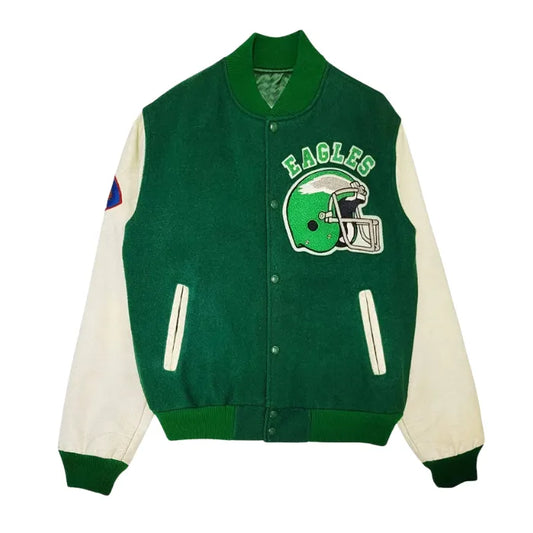 Philadelphia Eagles 80’s Varsity Jacket