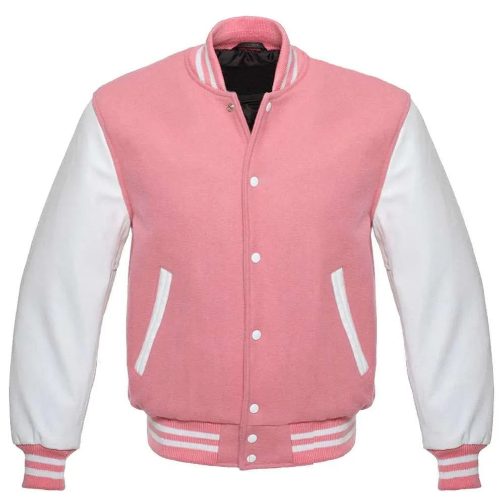 Pink Varsity Jacket
