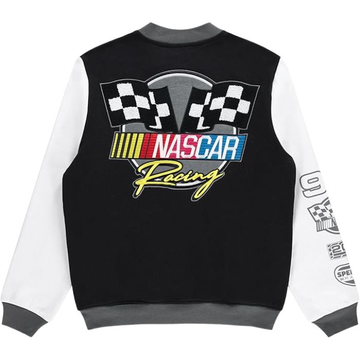 Retro Racing Jacket Back