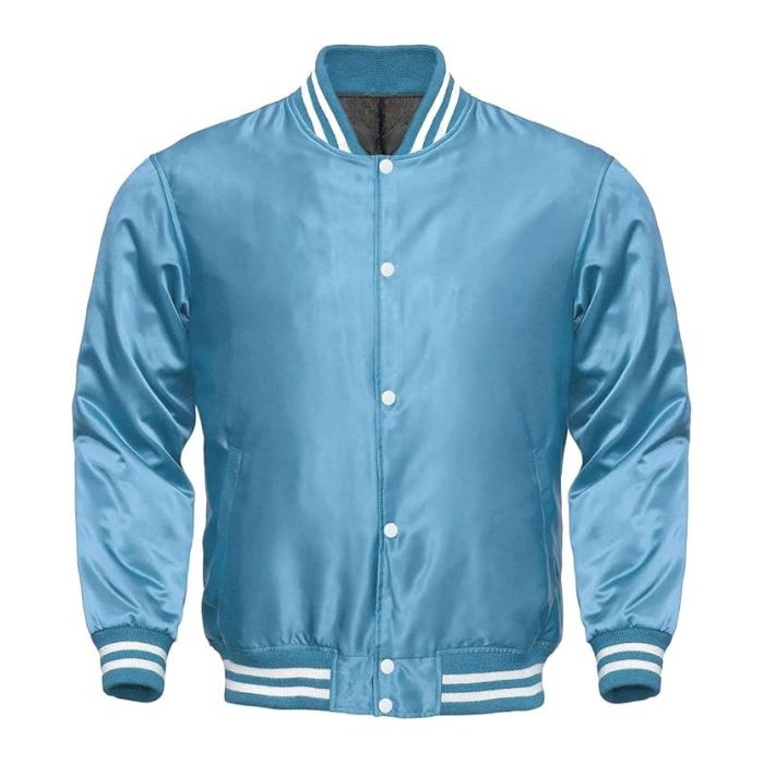 Tiffany Blue Satin Jacket