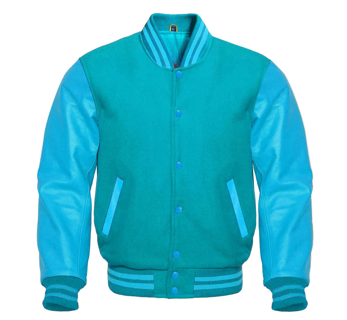 Tiffany Blue Varsity Jacket
