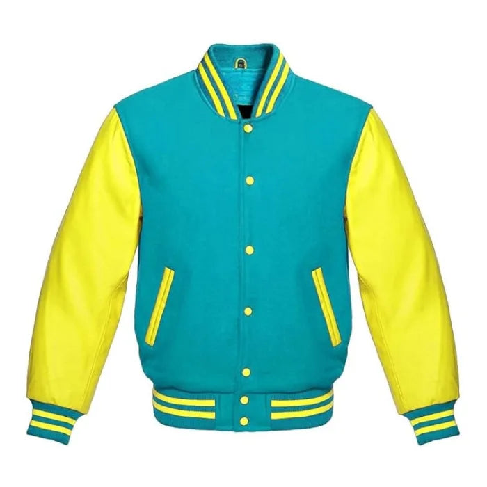 Tiffany and Yellow Varsity Jacket