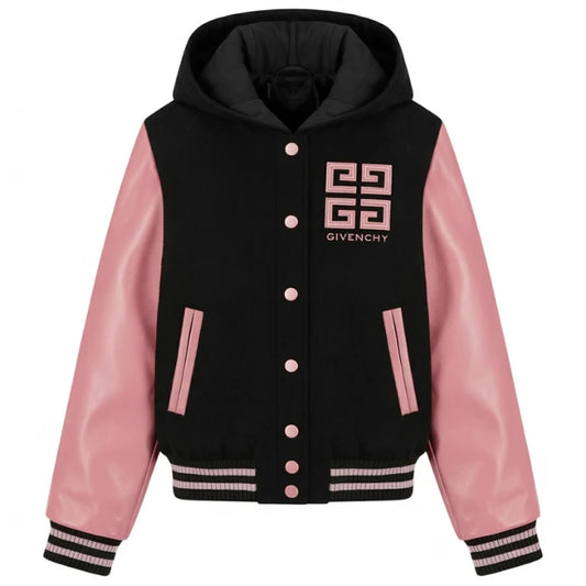 GIVENCHY Hooded Varsity Jacket