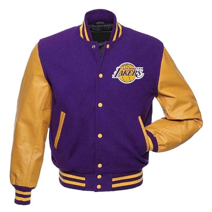 lakers varsity jacket