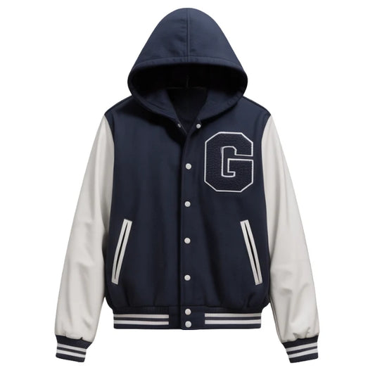 Park Hooded Varsity Jacket
