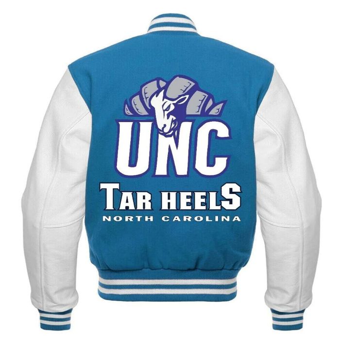 unc varsity jacket back side