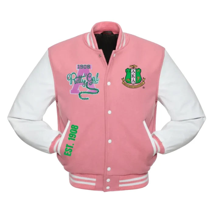 AKA Pretty Girl Varsity Jacket