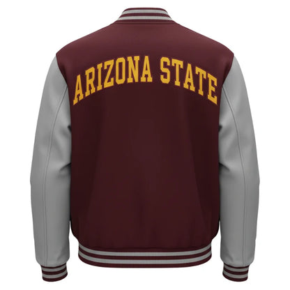 Arizona State Varsity Jacket Back Side