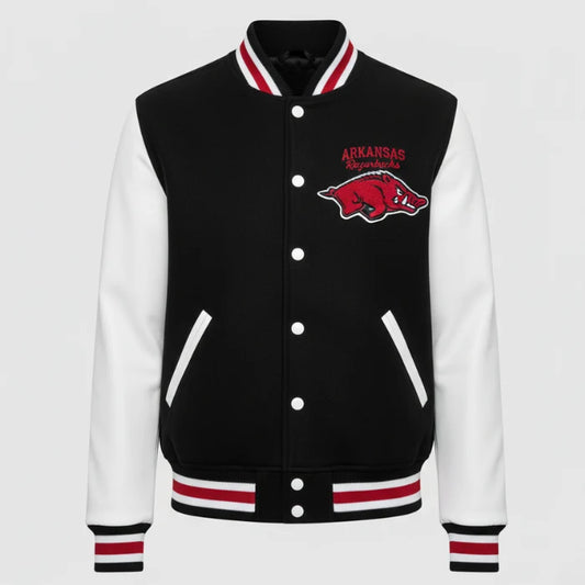 Arkansas Razorbacks Varsity Letterman Jacket