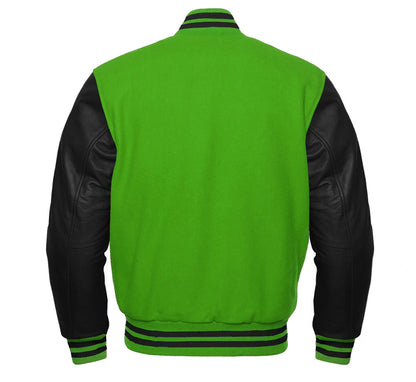 BLACK KELLY VARSITY JACKET FOR KIDS