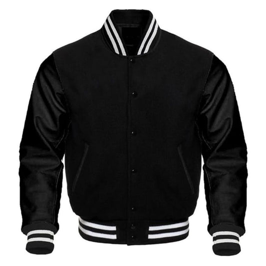 Black Varsity Jacket