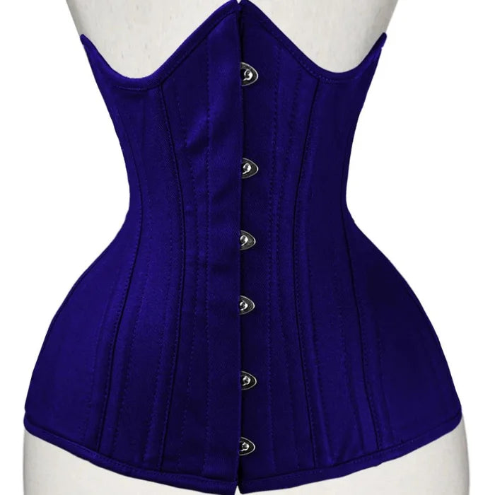 BLUE COTTON CORSET