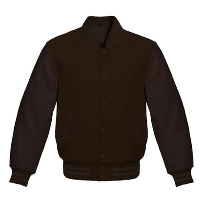 Brown Varsity Jacket