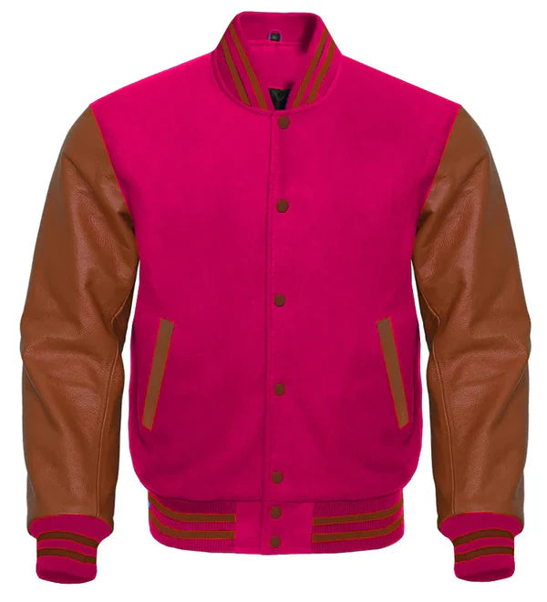 Crop Varsity Jacket Women