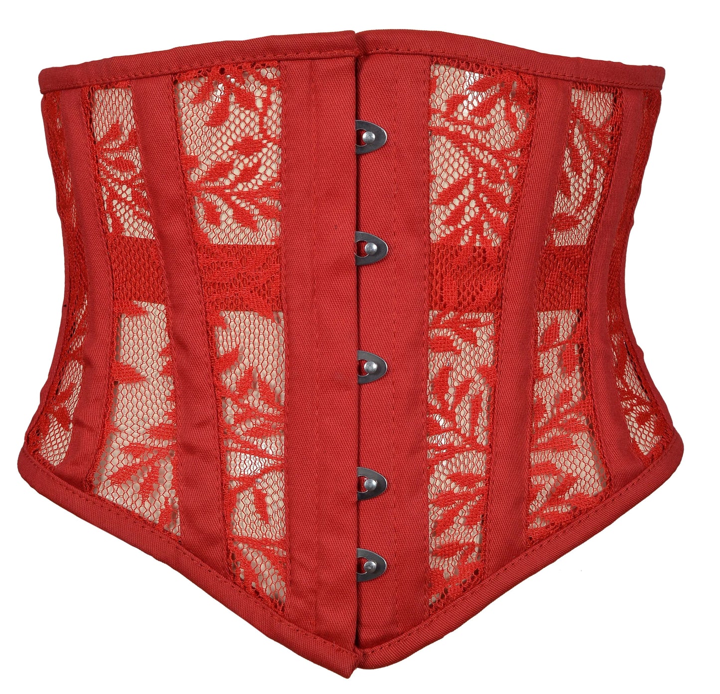 Steel Boned Corset Womens Underbust Corset Waist Trainer Corset