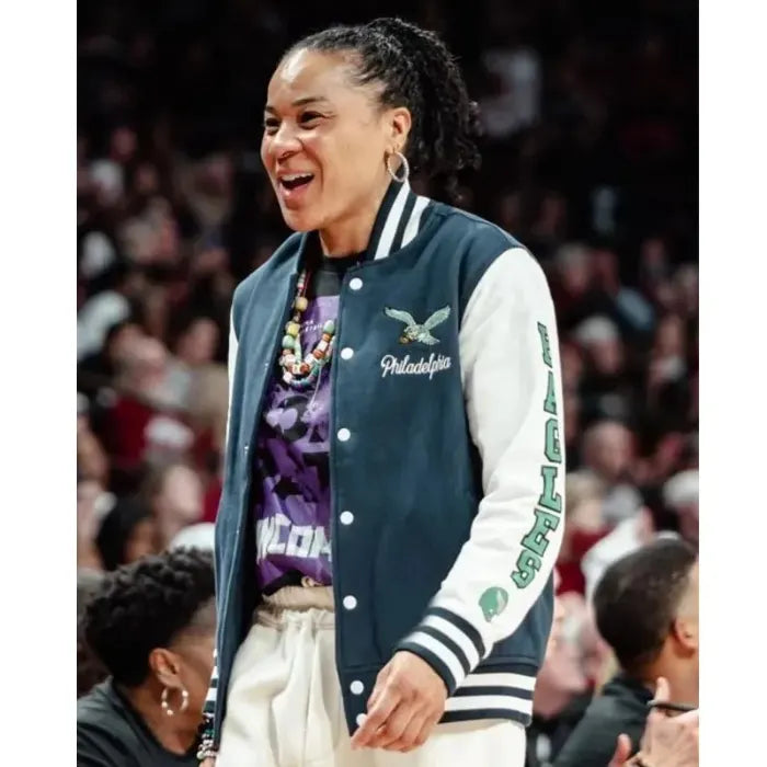Dawn Staley Philadelphia Eagles Varsity Jacket