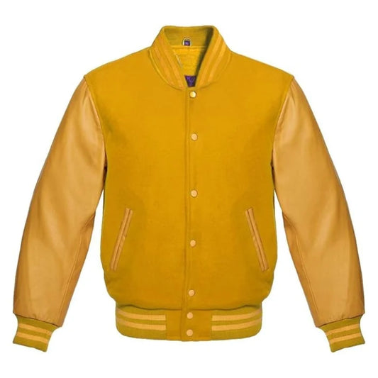 Gold Varsity Jacket