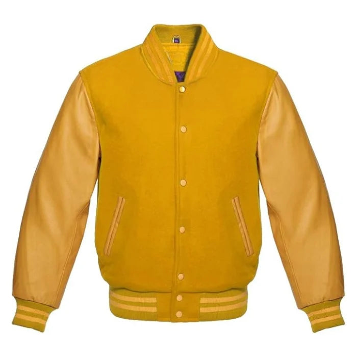 Gold Varsity Jacket