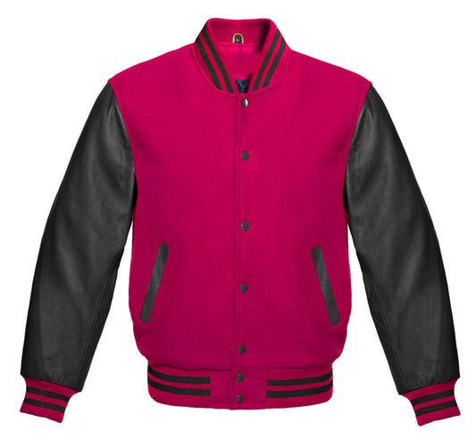 Hot Pink Baseball Jacket