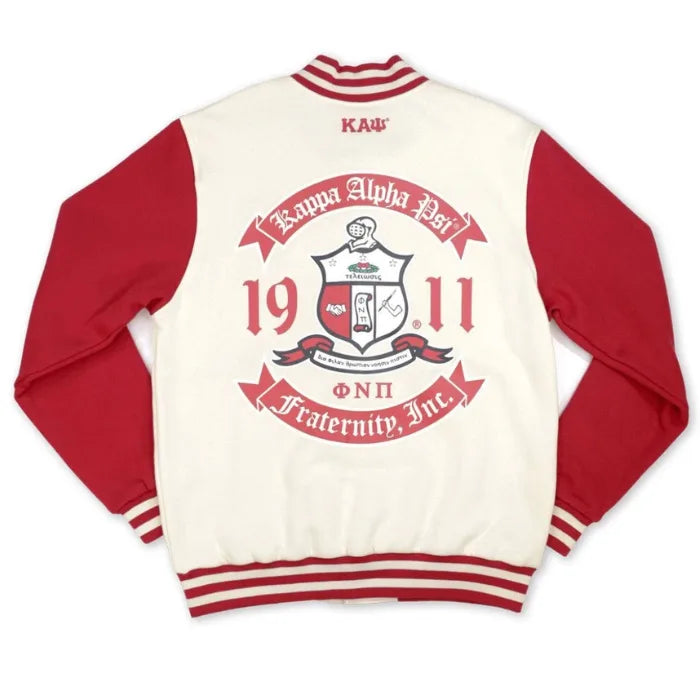 Kappa Alpha Psi Men's Jacket Back Side