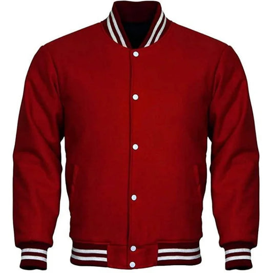 MAROON VARSITY JACKET KIDS