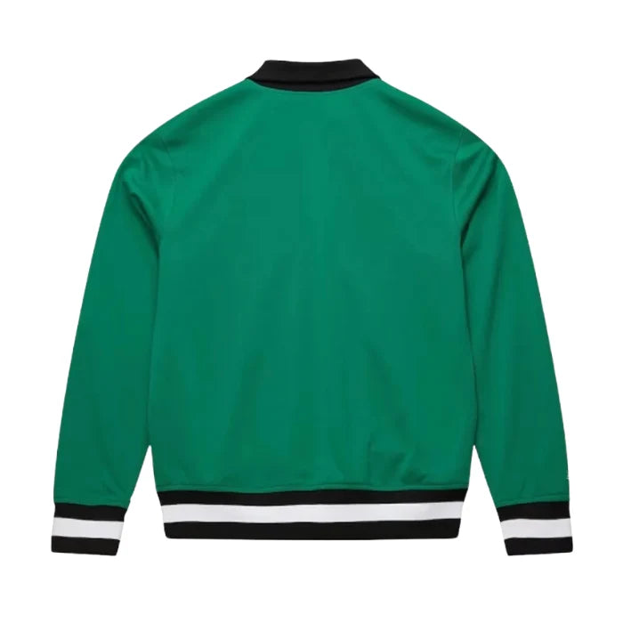 Philadelphia Eagles Green Retro Full-Zip Track Jacket Back Side