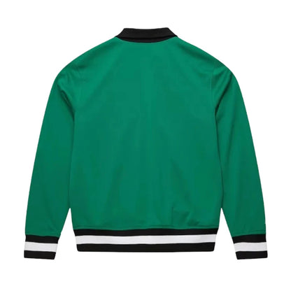 Philadelphia Eagles Green Retro Full-Zip Track Jacket Back Side