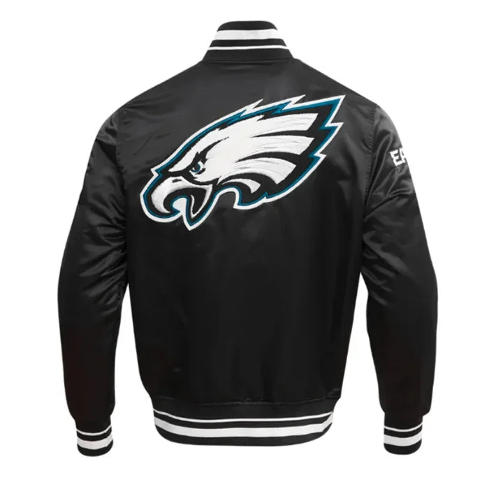 Philadelphia Eagles Mashup Classic Rib Satin Jacket