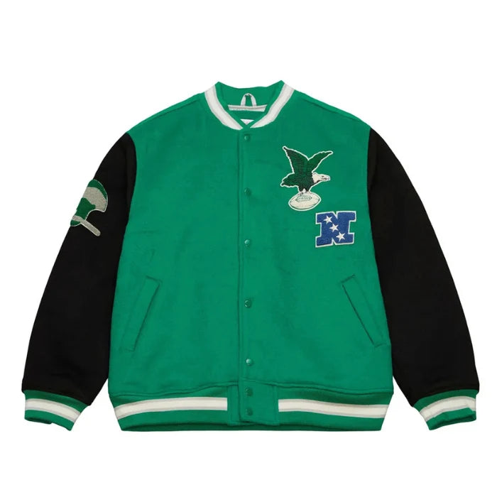Philadelphia Eagles Team Legacy Varsity Jacket