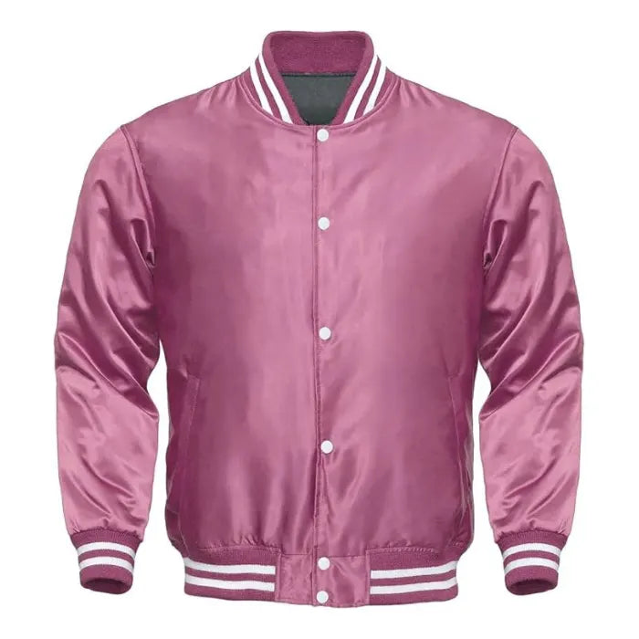 Pink Satin Jacket