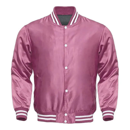 Pink Satin Jacket
