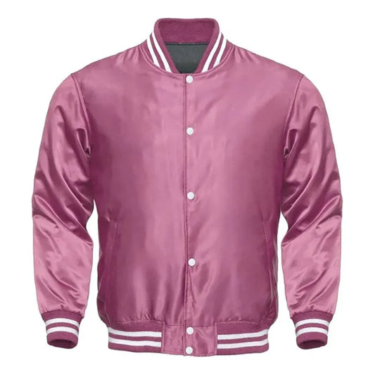 Pink Satin Jacket