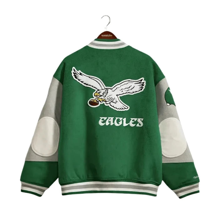 Princess Diana Philadelphia Eagles Wool Varsity Jacket