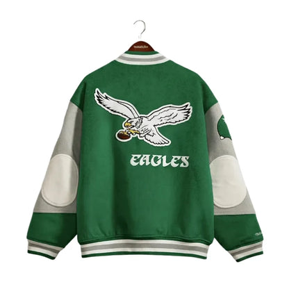 Princess Diana Philadelphia Eagles Wool Varsity Jacket