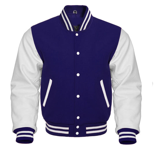 Purple Letterman Jacket